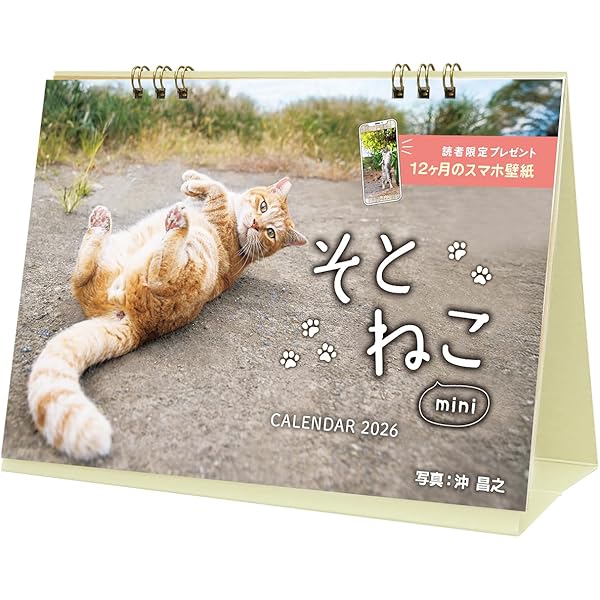 Amazon.co.jp: にゃっぷる 旅するねこカレンダー2025 卓上版 : 昭文社